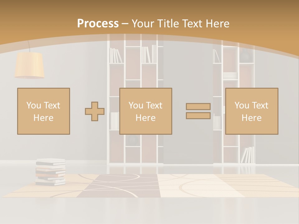 Furniture Contemporary Carpet PowerPoint Template