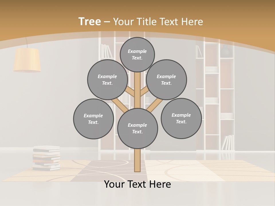 Furniture Contemporary Carpet PowerPoint Template