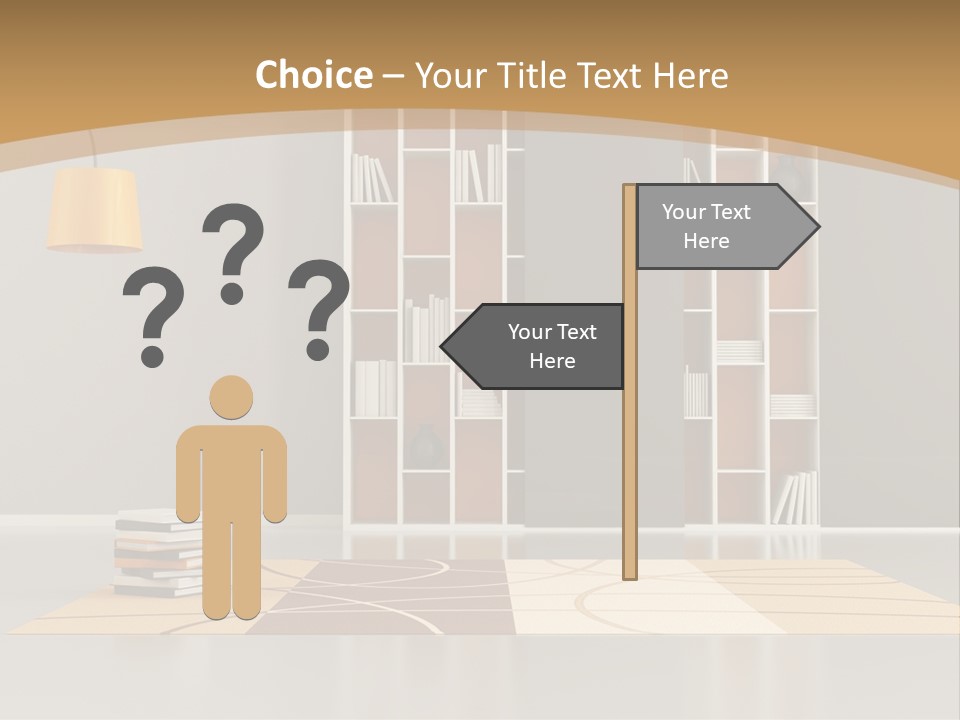 Furniture Contemporary Carpet PowerPoint Template