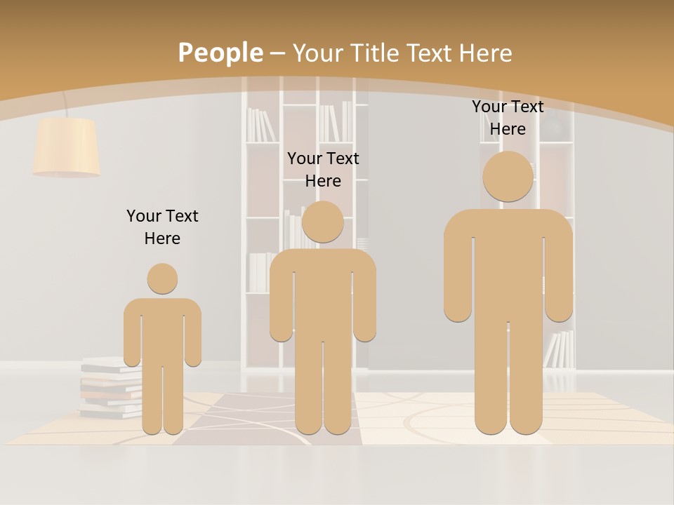 Furniture Contemporary Carpet PowerPoint Template