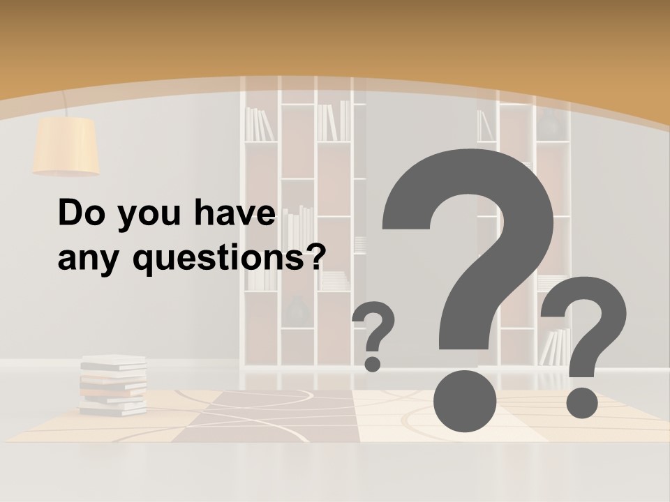 Furniture Contemporary Carpet PowerPoint Template