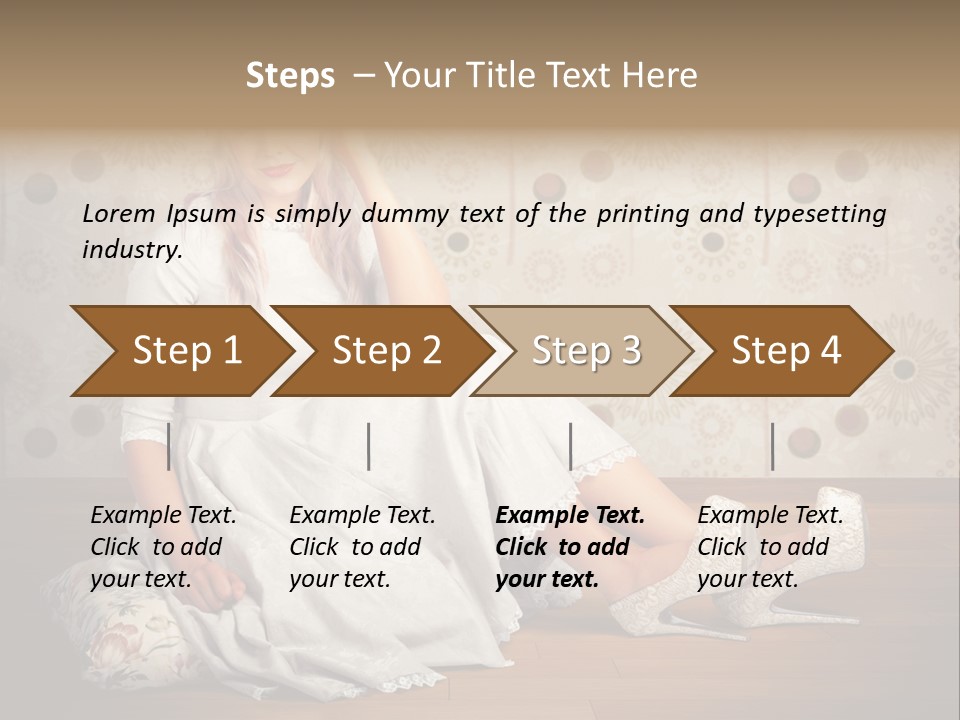 Indoors Delicate Soft PowerPoint Template