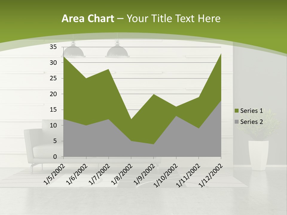 White Comfort Livingroom PowerPoint Template