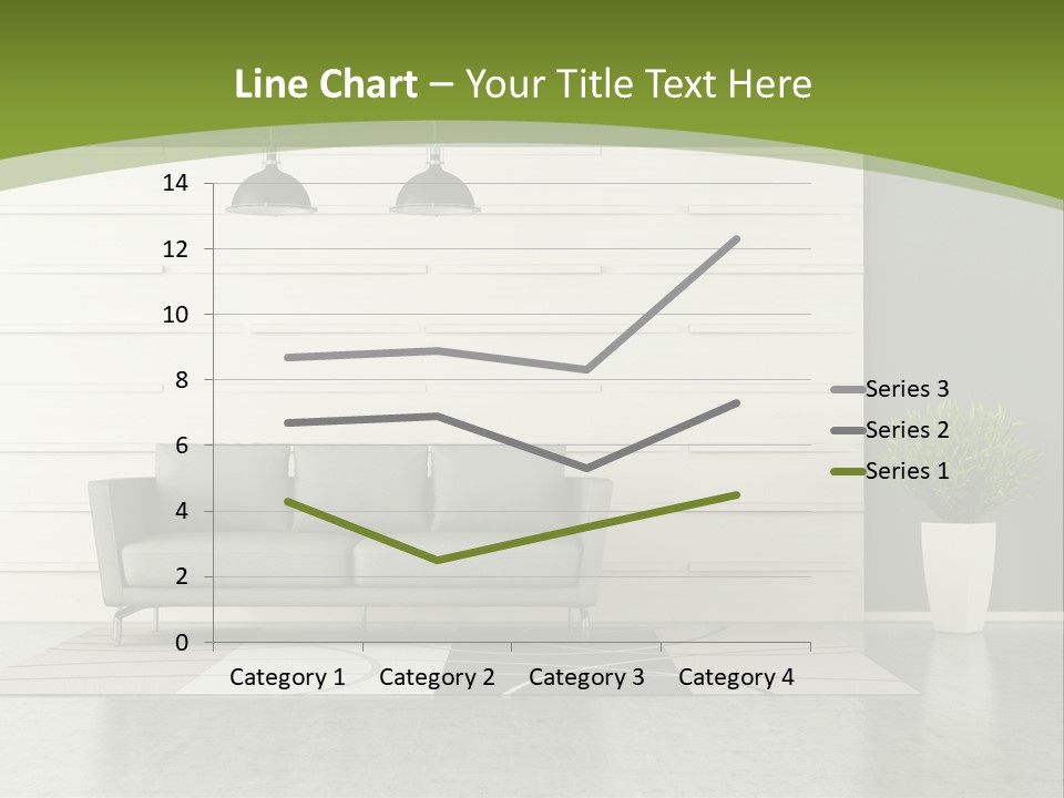 White Comfort Livingroom PowerPoint Template