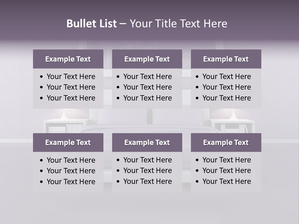 Furniture Relax Design PowerPoint Template