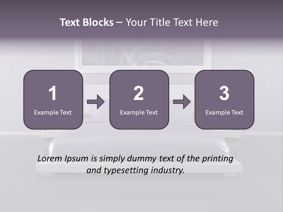 Furniture Relax Design PowerPoint Template