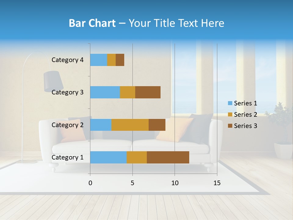 Yellow Furniture Stucco PowerPoint Template