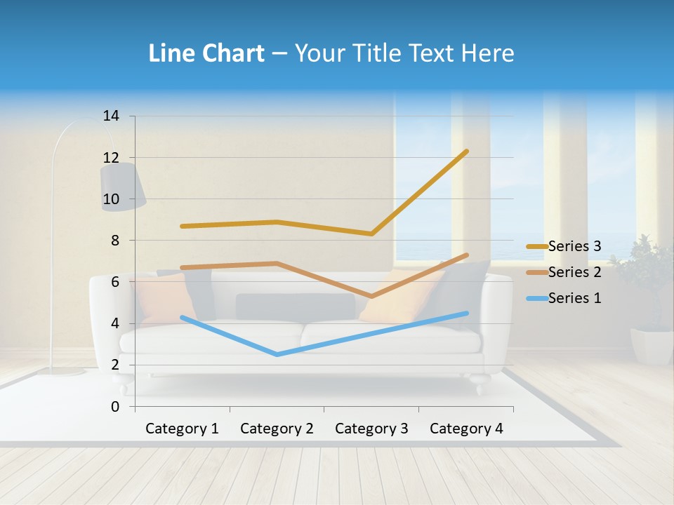 Yellow Furniture Stucco PowerPoint Template