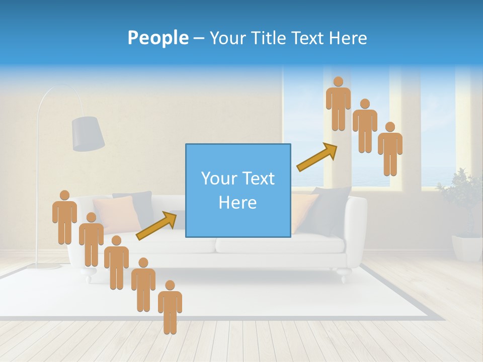 Yellow Furniture Stucco PowerPoint Template