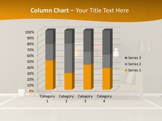 Living Room White PowerPoint Template