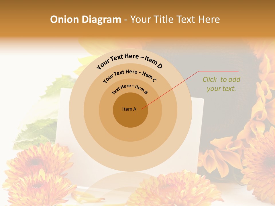 Flower Valentine Bud PowerPoint Template