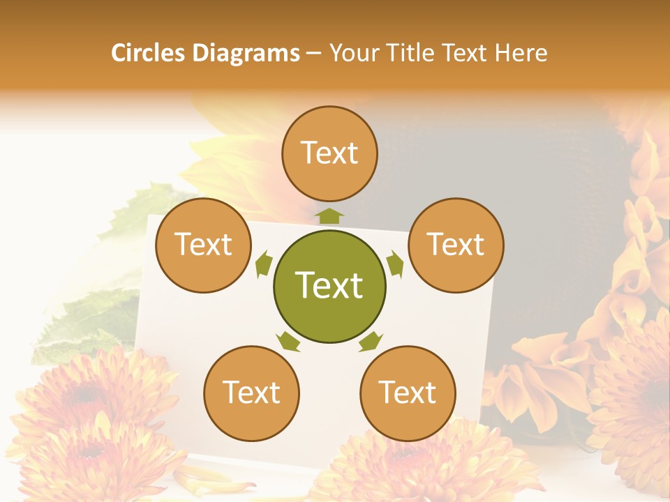 Flower Valentine Bud PowerPoint Template