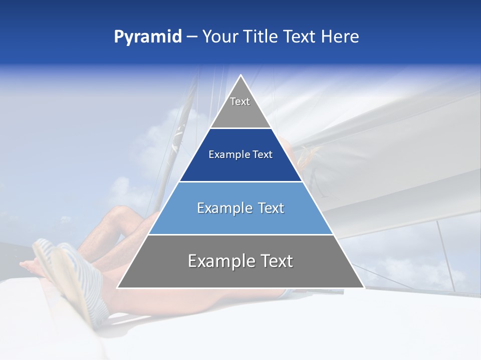 Vessel Sailing Boat Sitting PowerPoint Template
