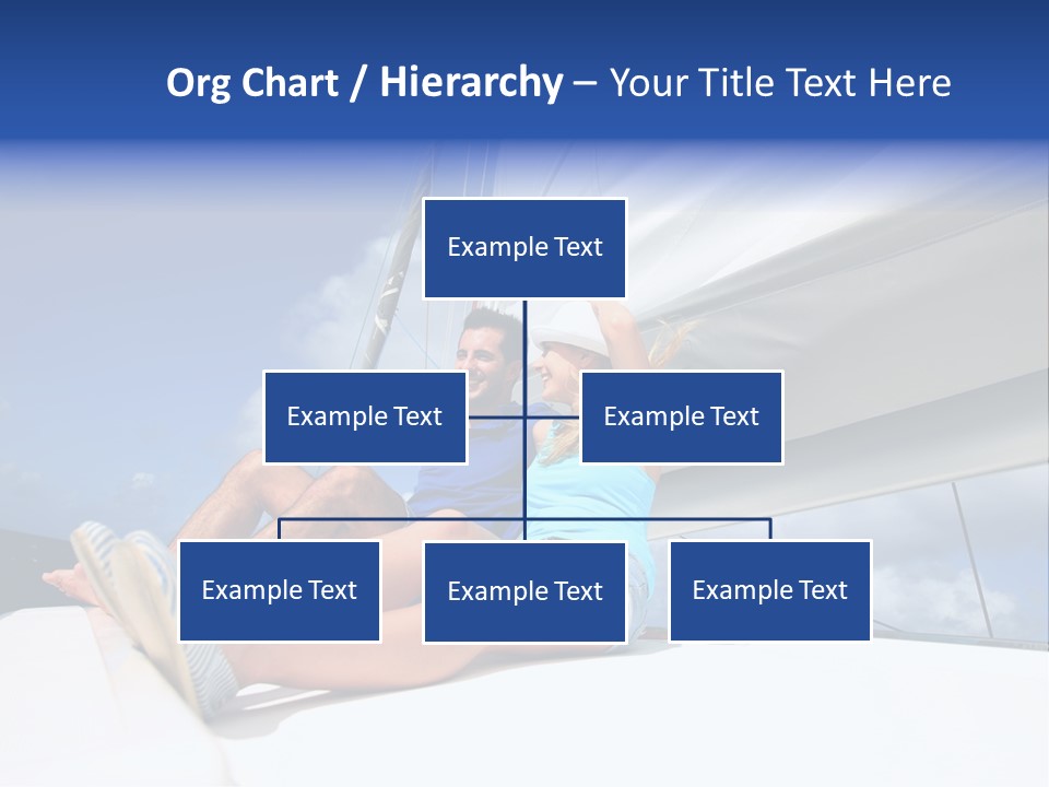 Vessel Sailing Boat Sitting PowerPoint Template