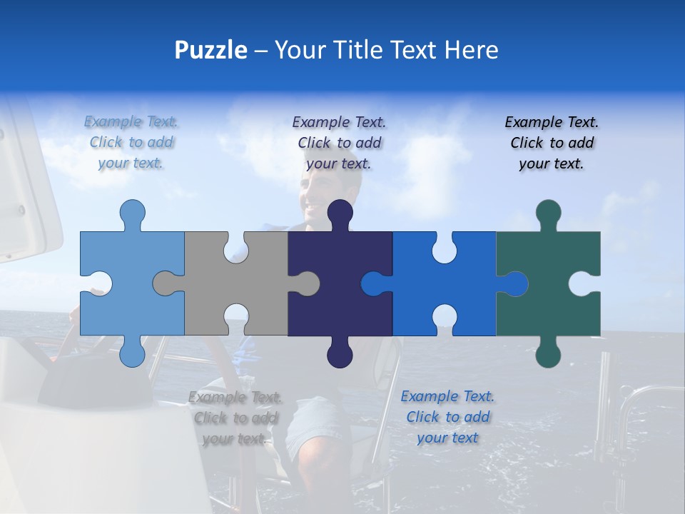 Ship Boat Young PowerPoint Template