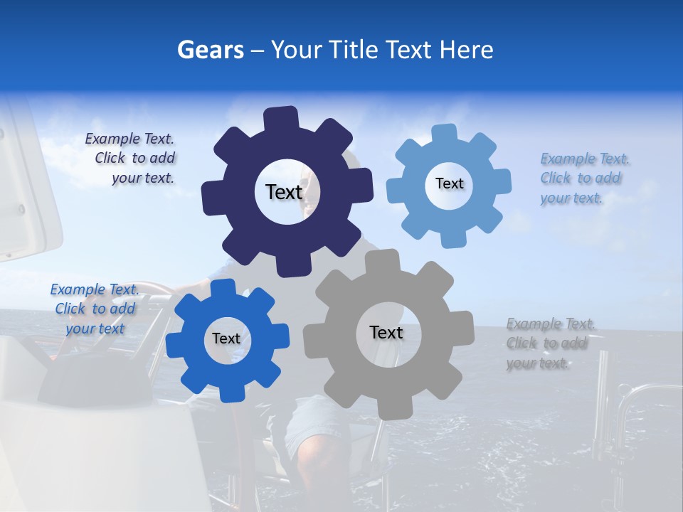 Ship Boat Young PowerPoint Template