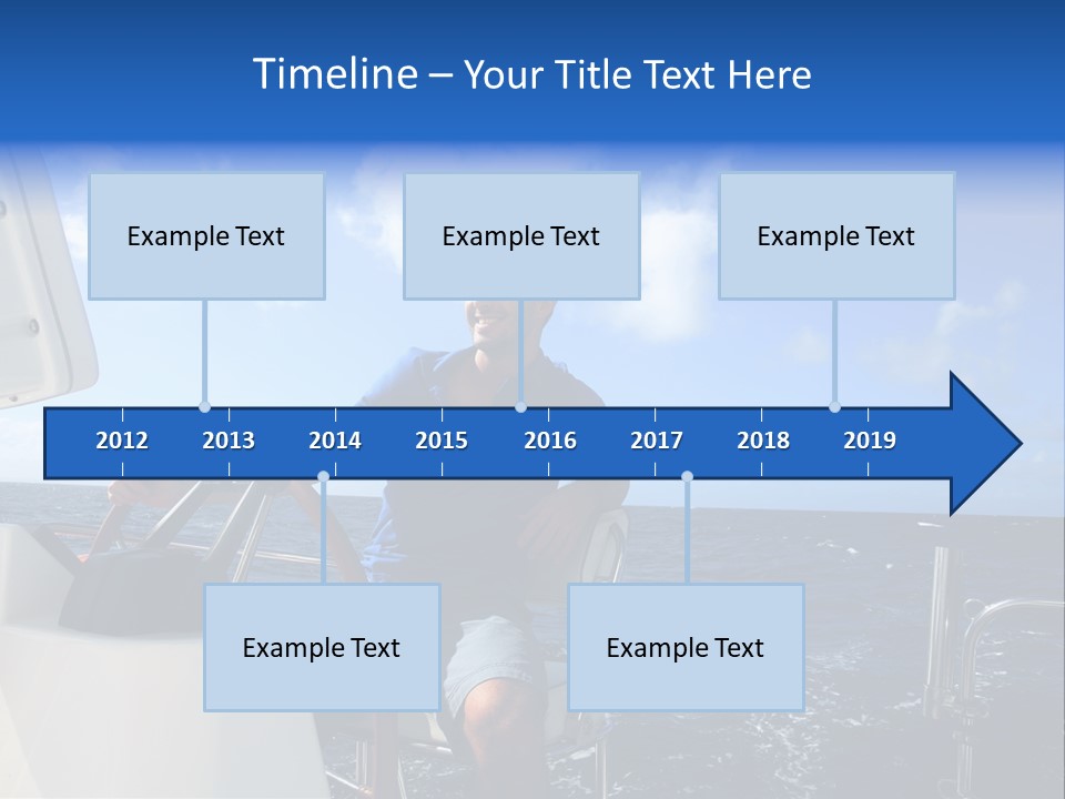 Ship Boat Young PowerPoint Template