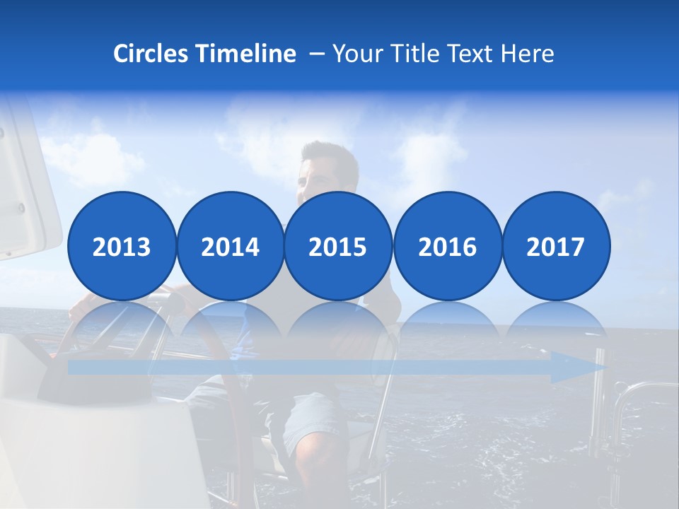 Ship Boat Young PowerPoint Template