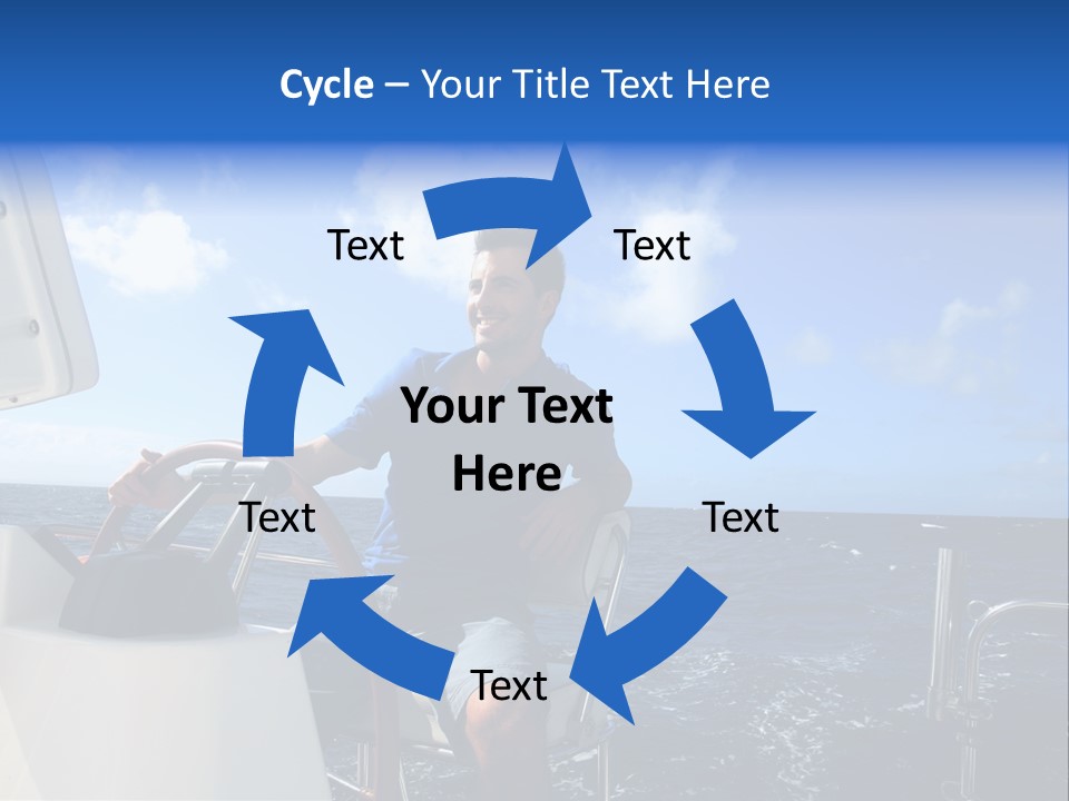 Ship Boat Young PowerPoint Template
