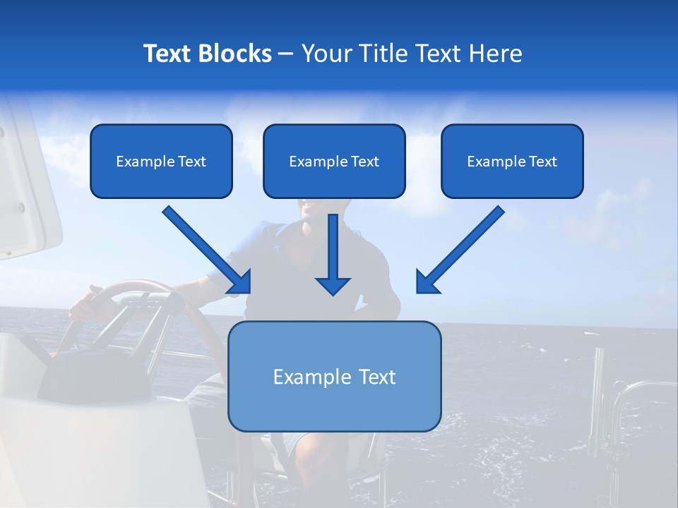 Ship Boat Young PowerPoint Template