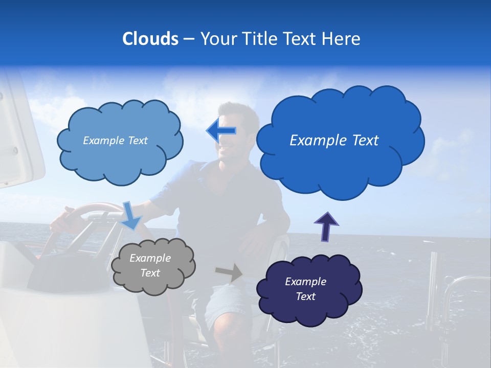 Ship Boat Young PowerPoint Template