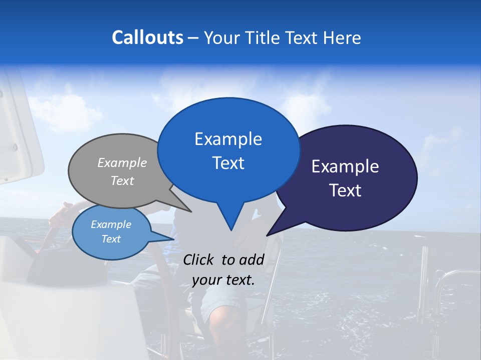 Ship Boat Young PowerPoint Template