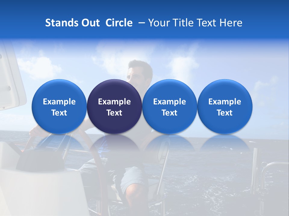 Ship Boat Young PowerPoint Template