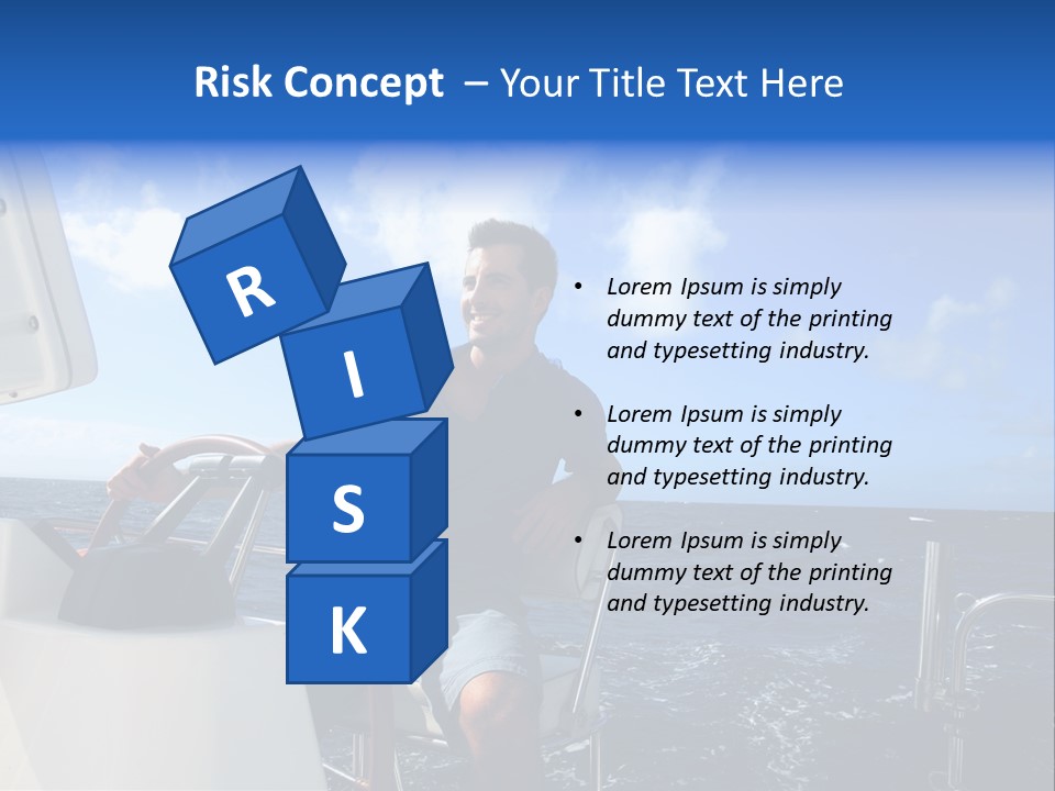 Ship Boat Young PowerPoint Template