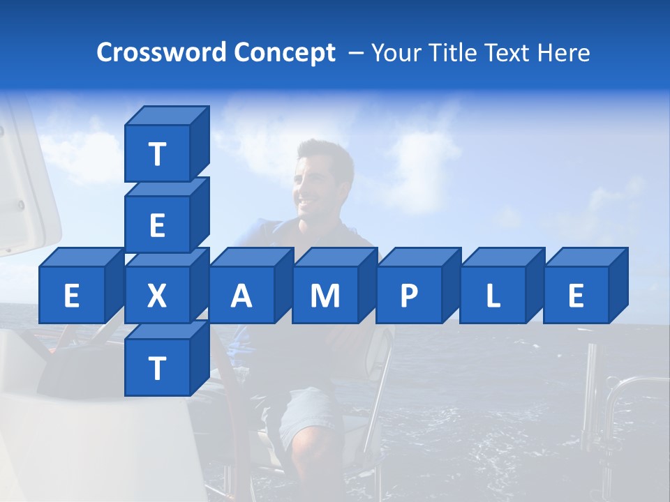 Ship Boat Young PowerPoint Template