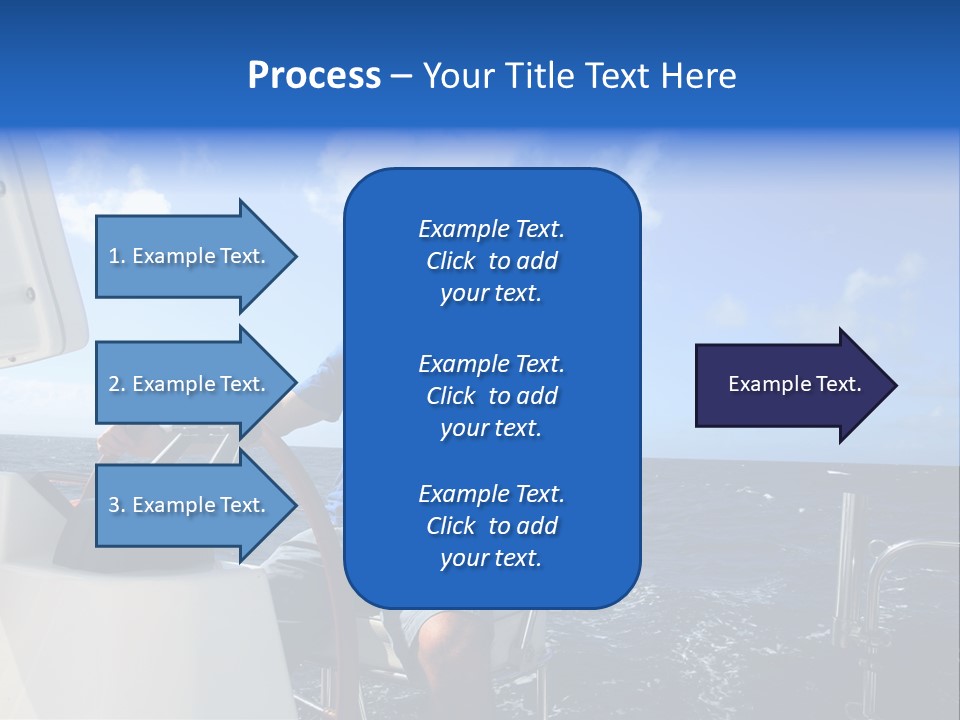 Ship Boat Young PowerPoint Template