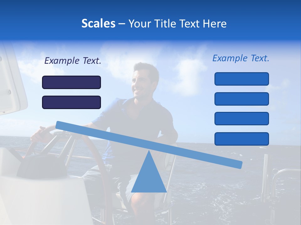 Ship Boat Young PowerPoint Template
