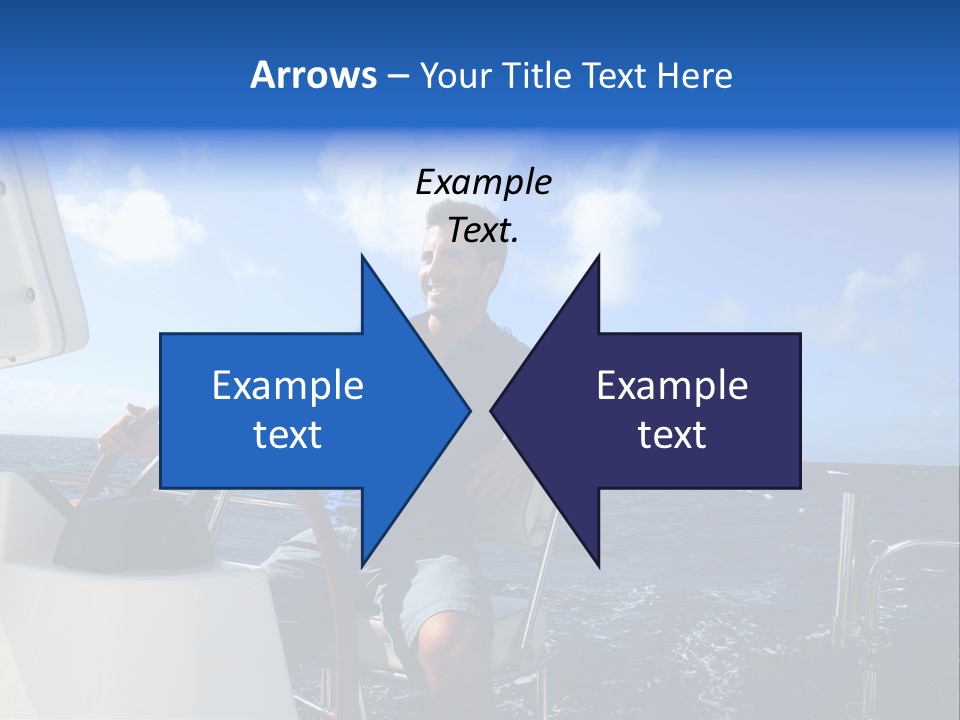 Ship Boat Young PowerPoint Template