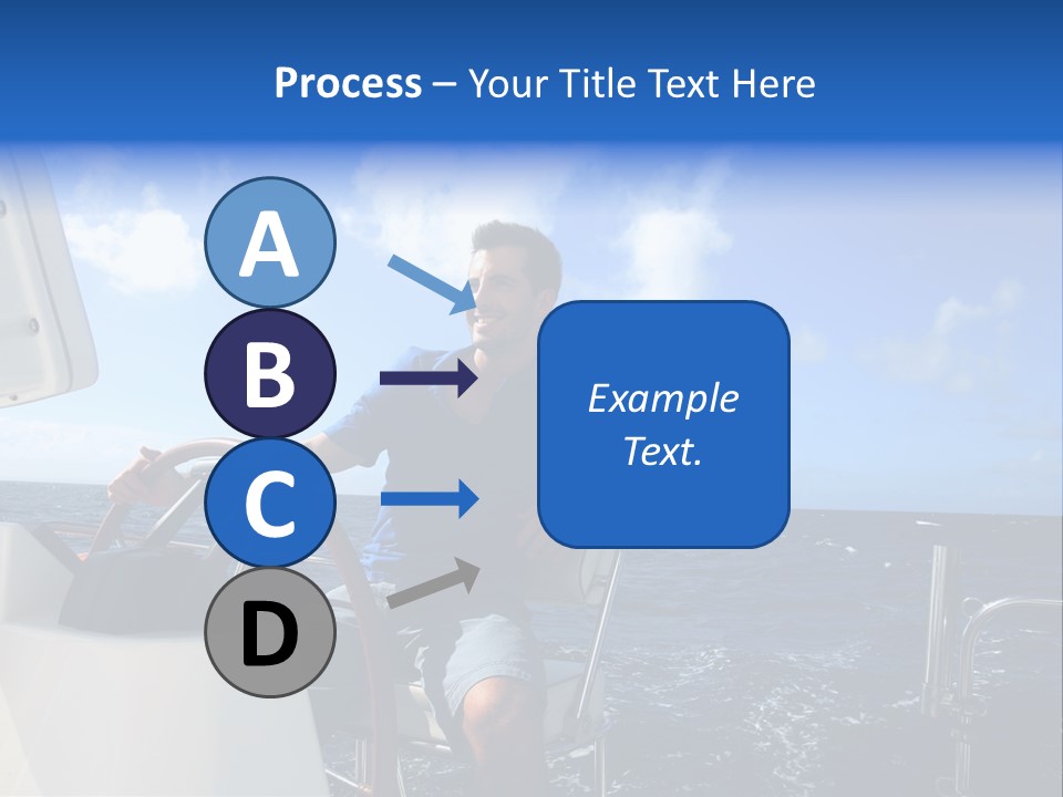 Ship Boat Young PowerPoint Template