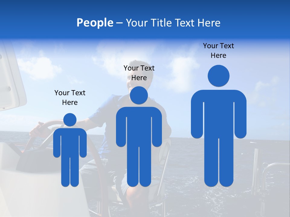 Ship Boat Young PowerPoint Template