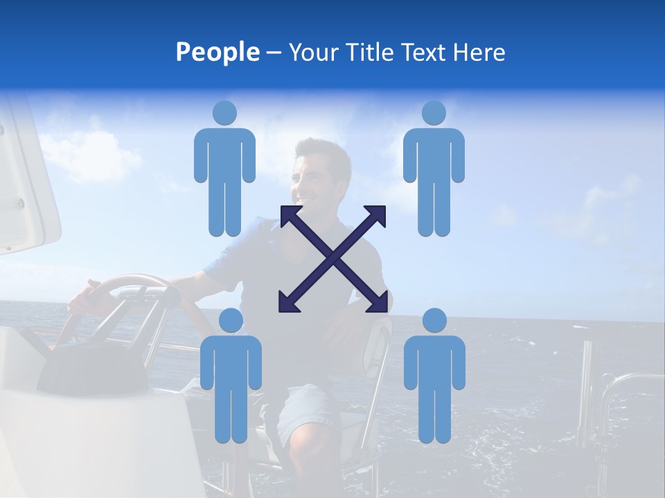 Ship Boat Young PowerPoint Template