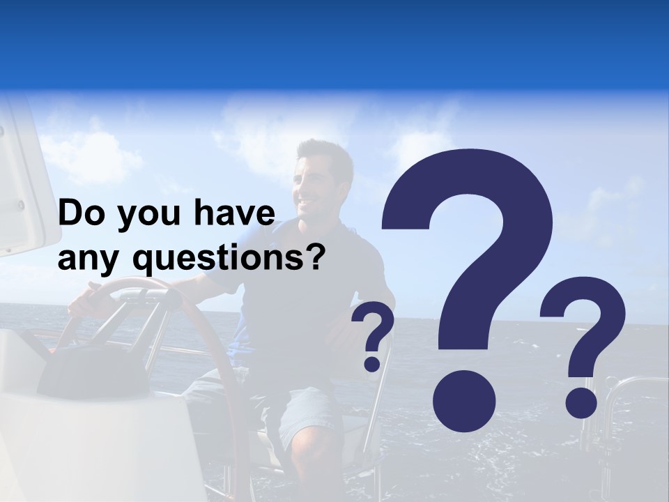 Ship Boat Young PowerPoint Template