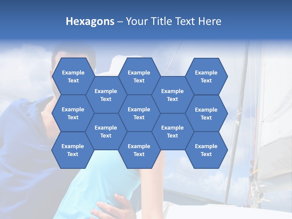 Catamaran Vessel Young PowerPoint Template