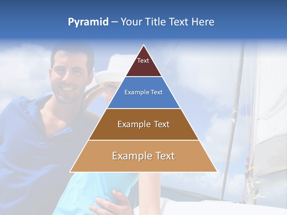 Catamaran Vessel Young PowerPoint Template