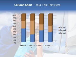 Catamaran Vessel Young PowerPoint Template