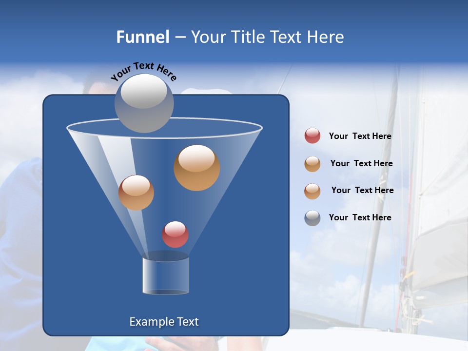 Catamaran Vessel Young PowerPoint Template