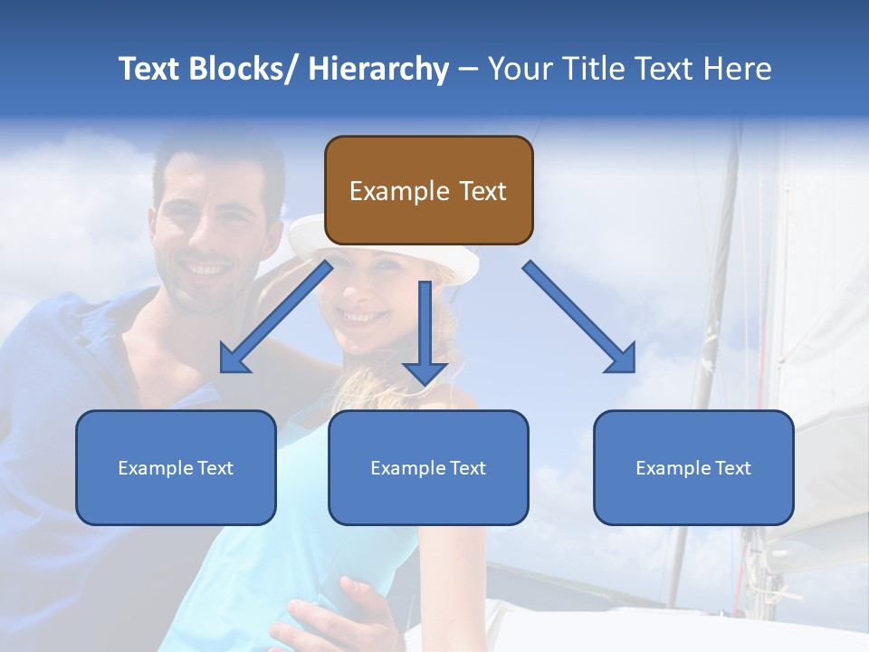 Catamaran Vessel Young PowerPoint Template