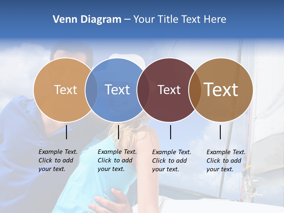 Catamaran Vessel Young PowerPoint Template