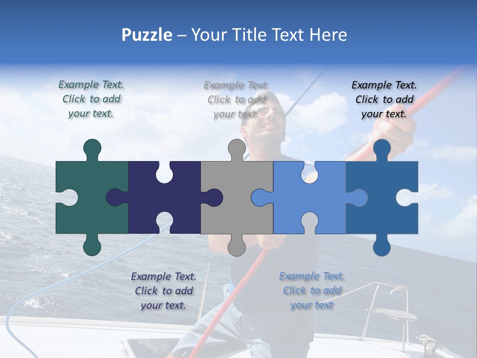 Nautical Young Joyful PowerPoint Template