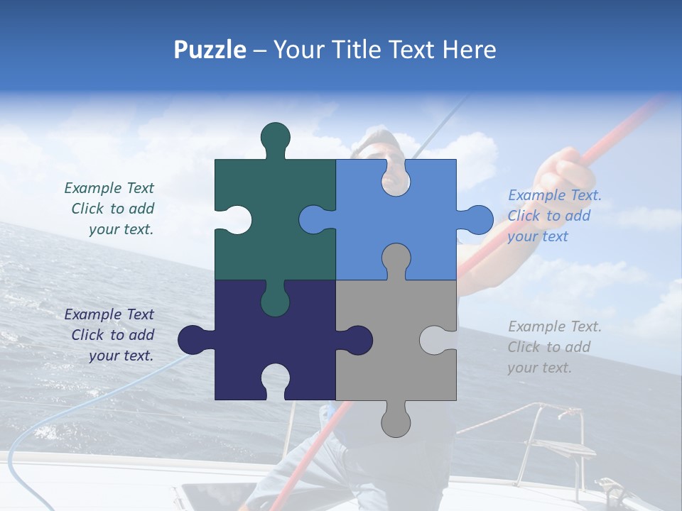 Nautical Young Joyful PowerPoint Template