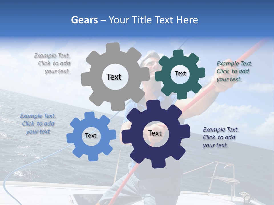 Nautical Young Joyful PowerPoint Template