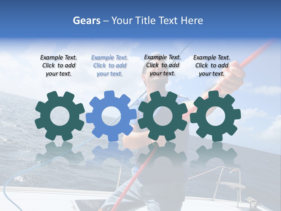 Nautical Young Joyful PowerPoint Template