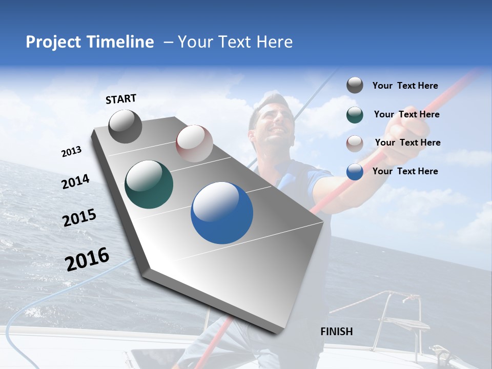 Nautical Young Joyful PowerPoint Template