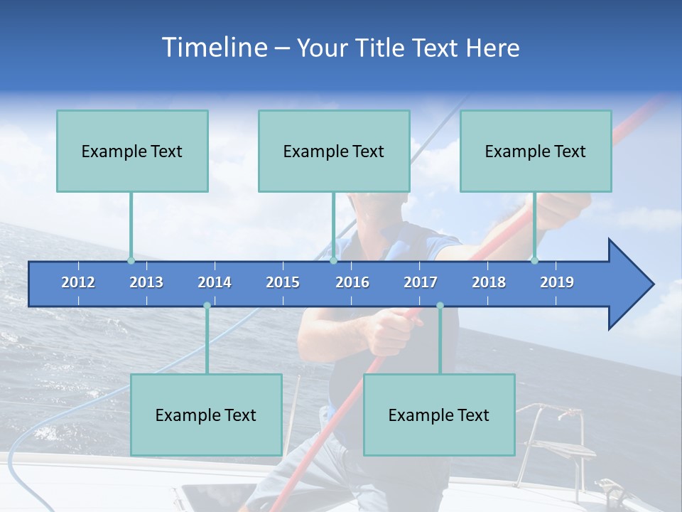 Nautical Young Joyful PowerPoint Template