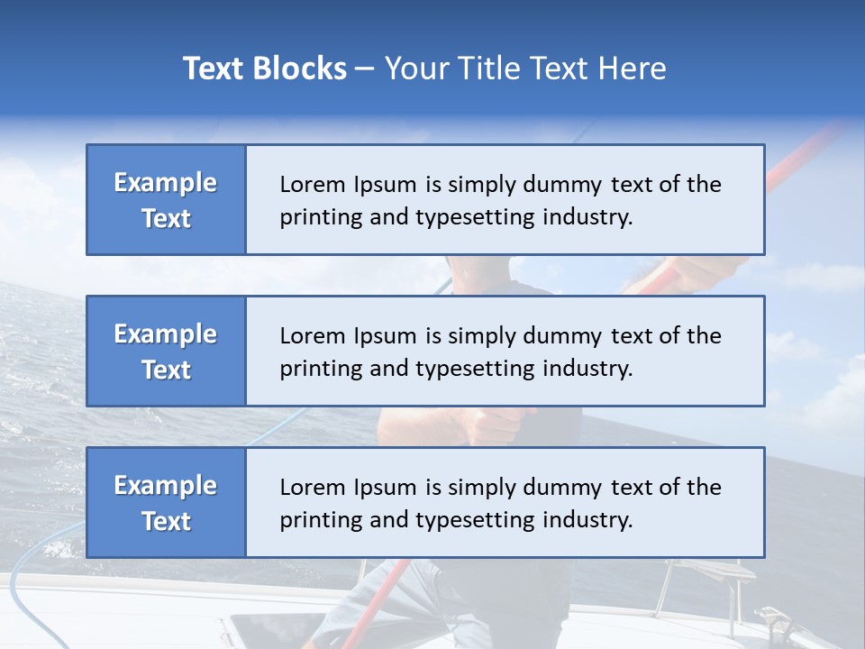Nautical Young Joyful PowerPoint Template