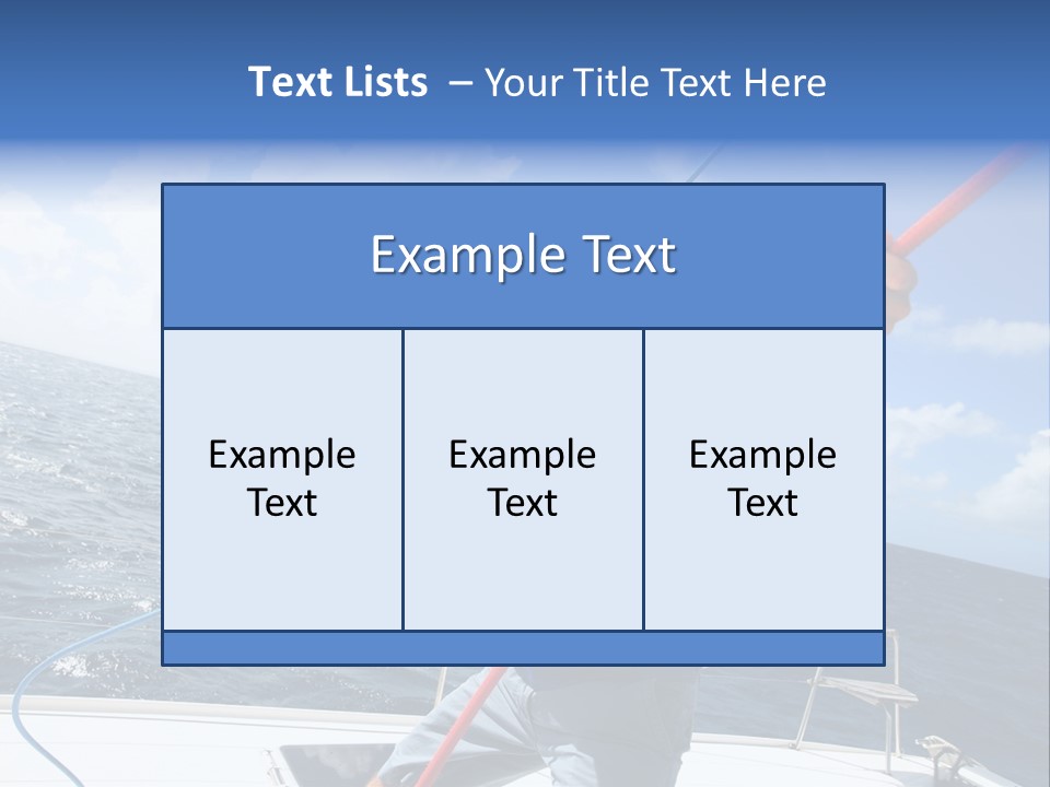 Nautical Young Joyful PowerPoint Template
